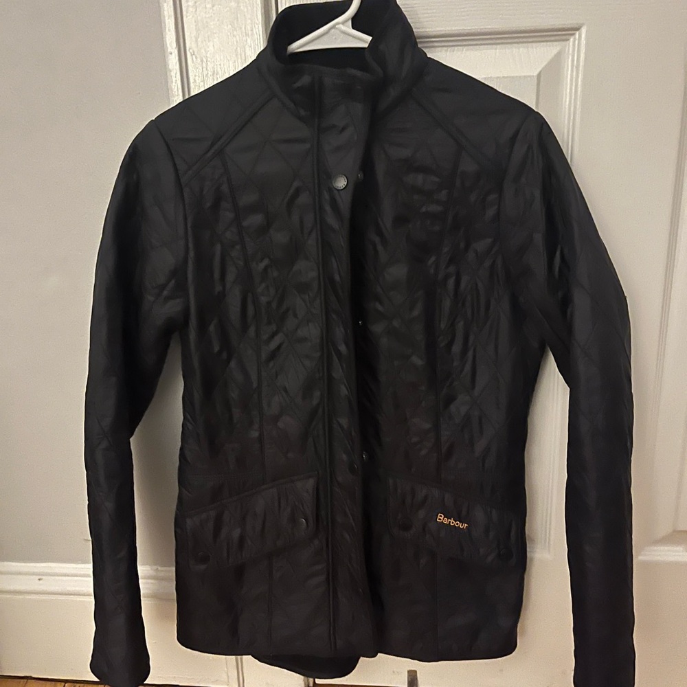 Barbour Black Quilted Jacket